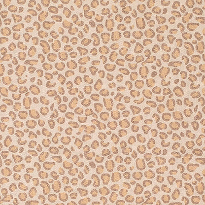 D3789 Animal Print,Small Scale Flax Brown Charlotte Fabrics