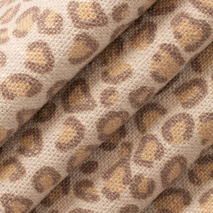 D3789 Animal Print,Small Scale Flax Brown Charlotte Fabrics