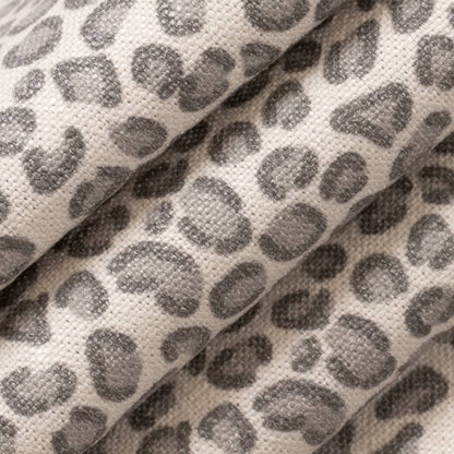 D3790 Animal Print,Small Scale Slate Grey & Silver Charlotte Fabrics