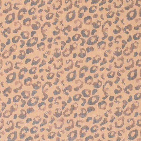 D3797 Animal Print Brown,Gold & Yellow Charlotte Fabrics Linen,Prints
