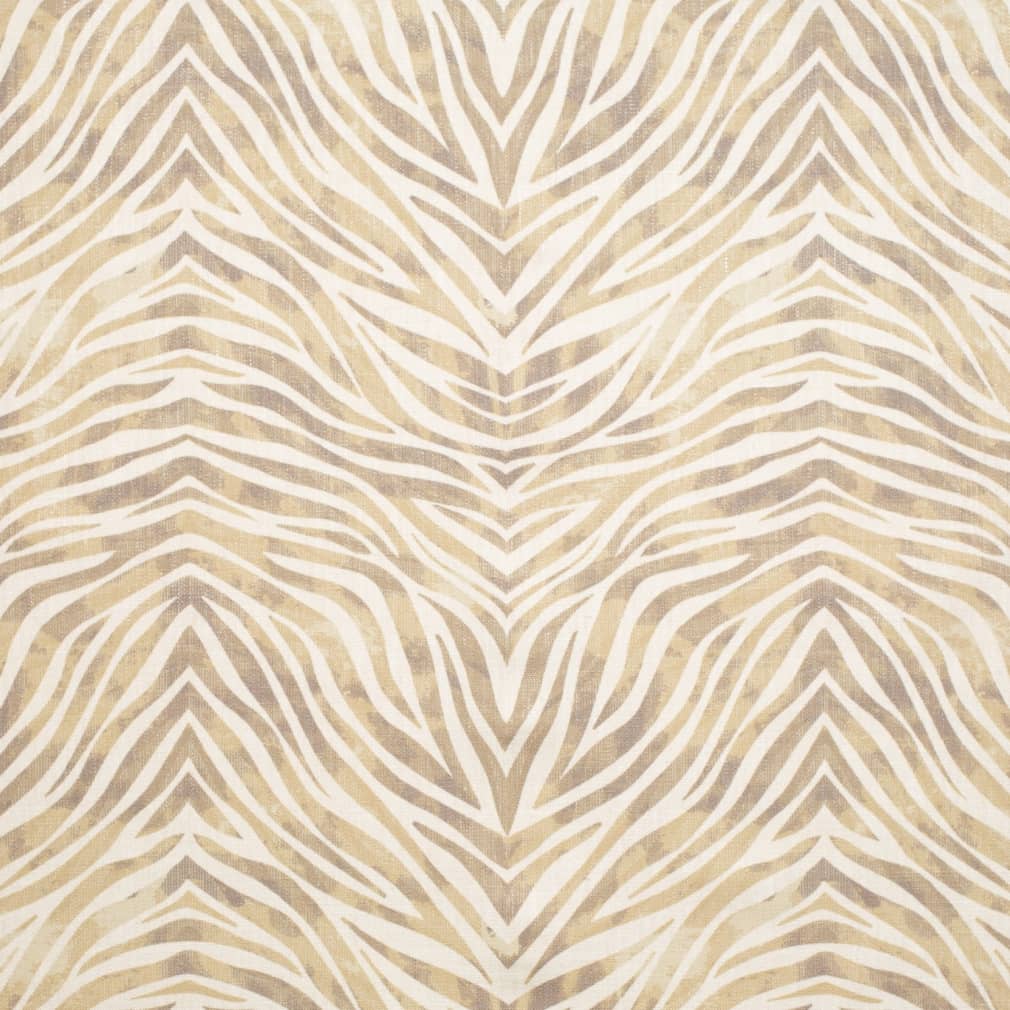 D3798 Animal Print Beige & Taupe Charlotte Fabrics Linen,Prints