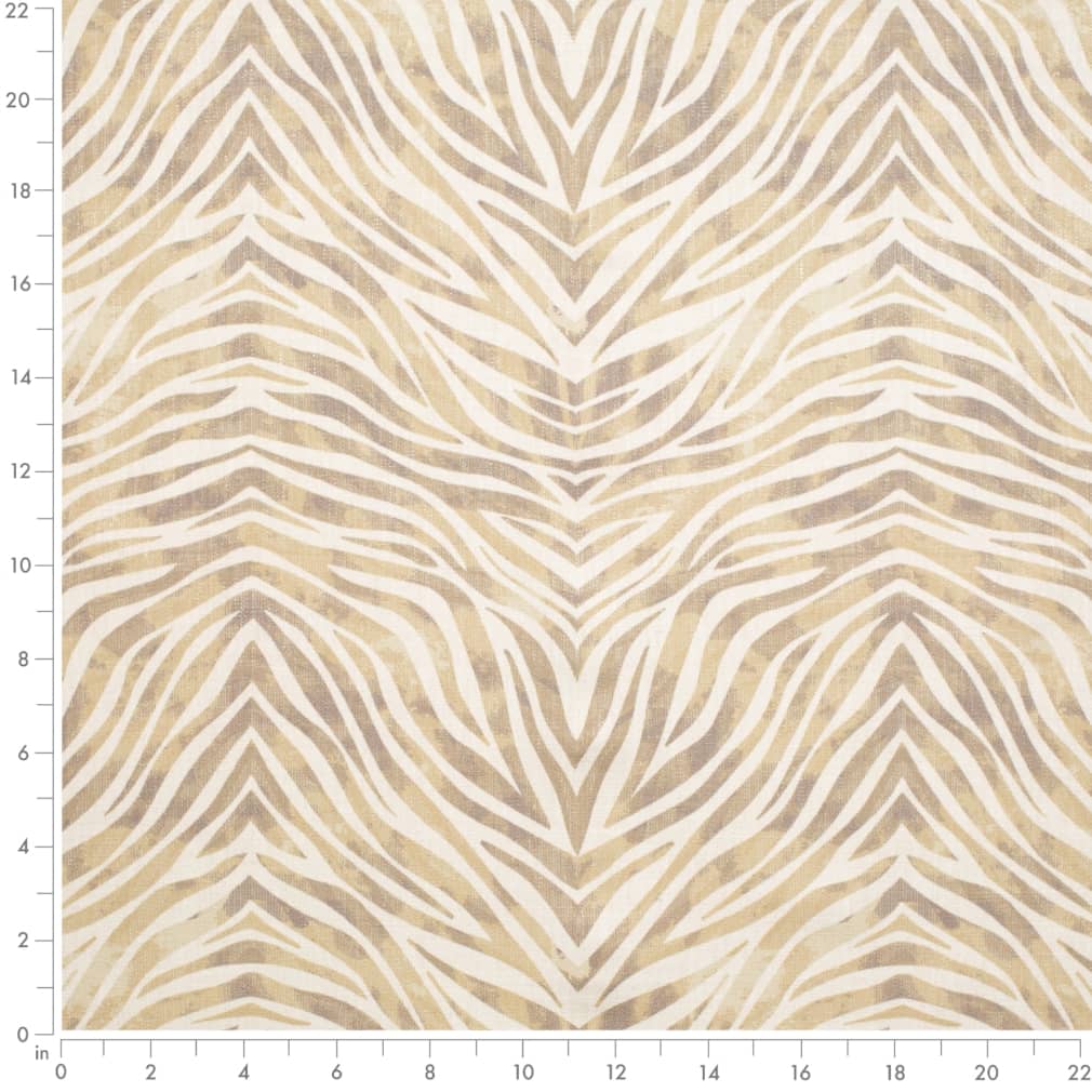 D3798 Animal Print Caramel Beige & Taupe Charlotte Fabrics