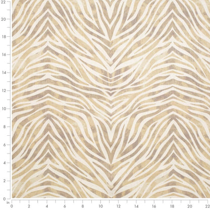 D3798 Animal Print Caramel Beige & Taupe Charlotte Fabrics