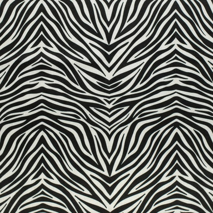 D3799 Animal Print Onyx Black Charlotte Fabrics