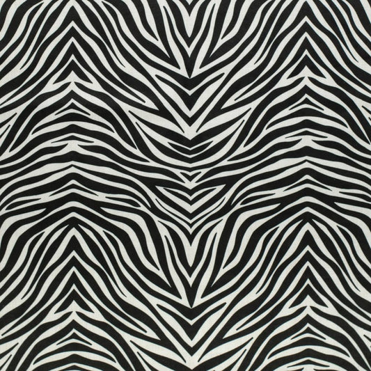 D3799 Animal Print Onyx Black Charlotte Fabrics