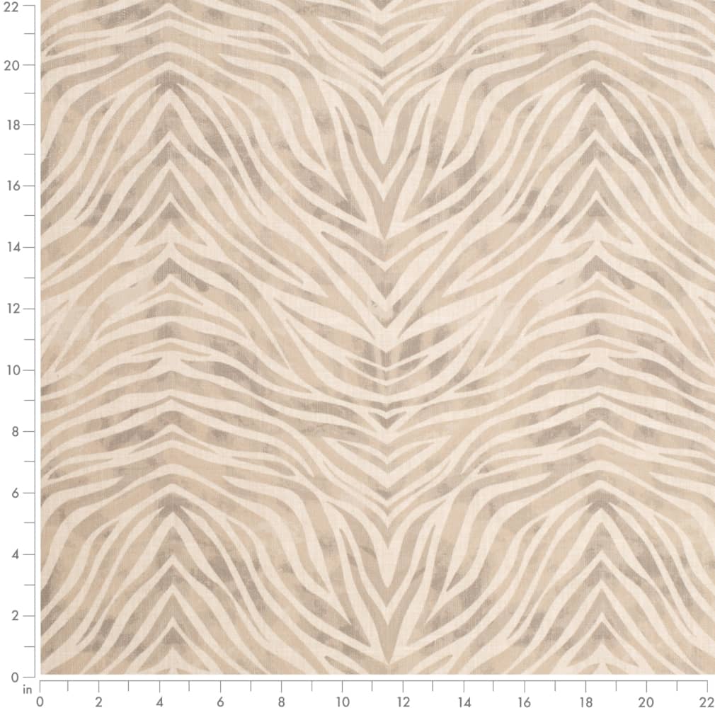 D3800 Animal Print Dove Beige & Taupe Charlotte Fabrics