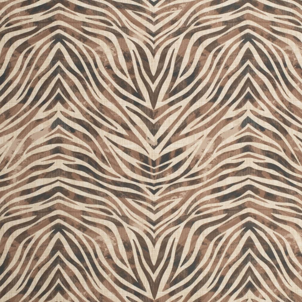 D3801 Animal Print Saddle Brown Charlotte Fabrics