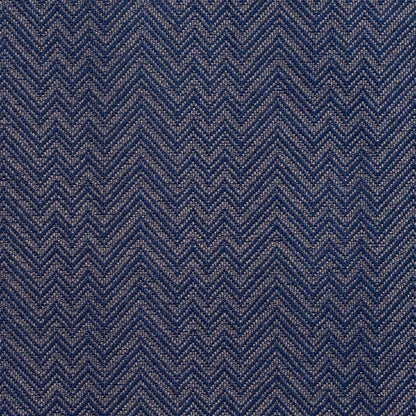 D380 Abstract & Geometric,Herringbone & Chevron,Small Scale Navy Blue Charlotte Fabrics