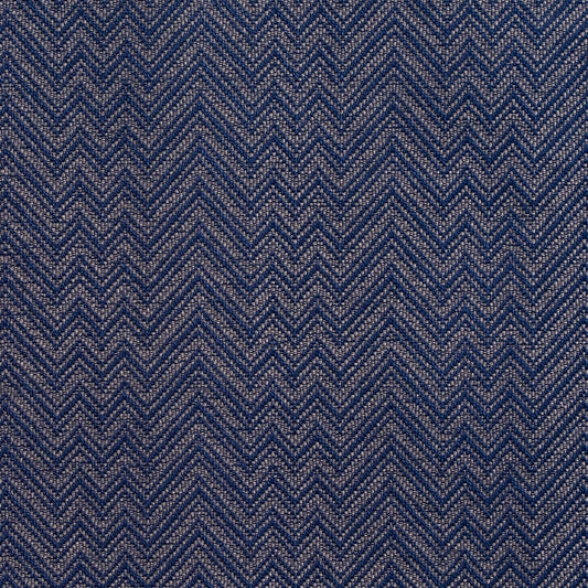 D380 Abstract & Geometric,Herringbone & Chevron,Small Scale Navy Blue Charlotte Fabrics