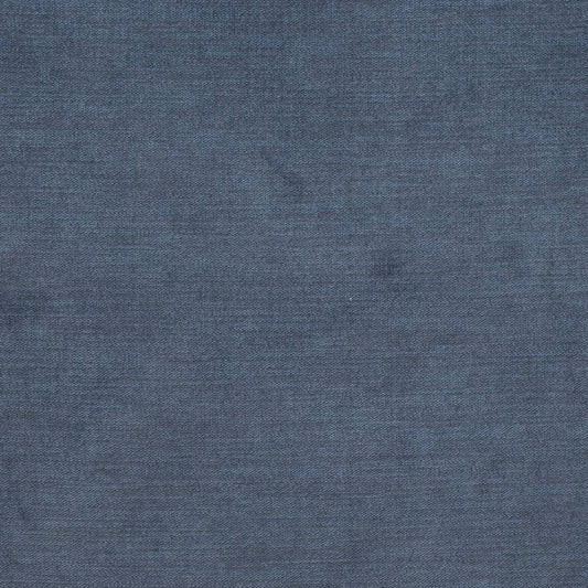 D3843 Plain & Solid Blue Charlotte Fabrics Velvet