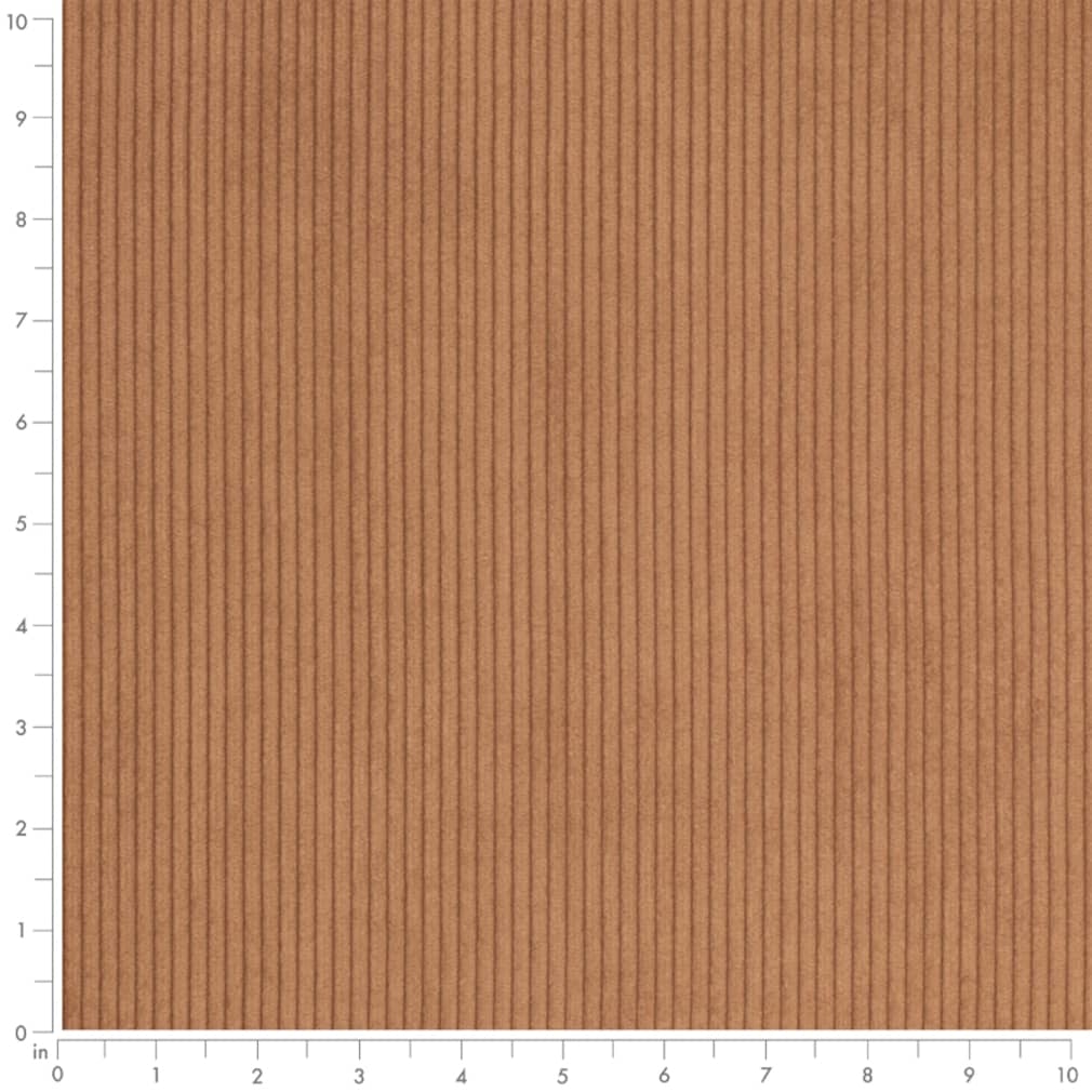 D3865 Plain & Solid,Small Scale,Stripe Caramel Brown Charlotte Fabrics