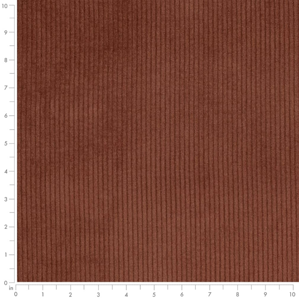 D3868 Plain & Solid,Small Scale,Stripe Rust Orange & Rust Charlotte Fabrics