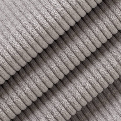 D3877 Plain & Solid,Small Scale,Stripe Pewter Grey & Silver Charlotte Fabrics