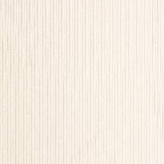 D3879 Plain & Solid,Small Scale,Stripe White & Ivory Charlotte Fabrics Chenille