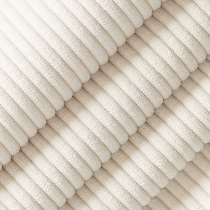 D3879 Plain & Solid,Small Scale,Stripe Cotton White & Ivory Charlotte Fabrics