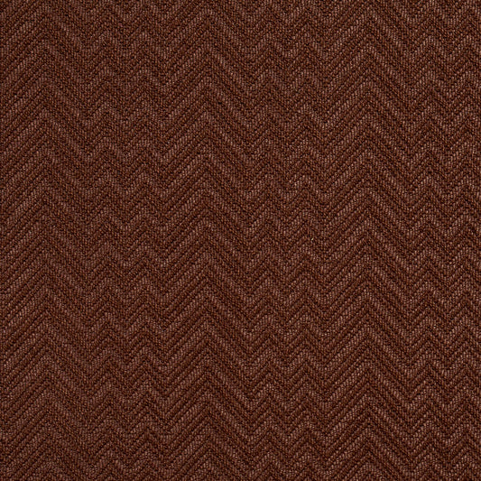 D388 Abstract & Geometric,Herringbone & Chevron,Small Scale Cocoa Brown Charlotte Fabrics