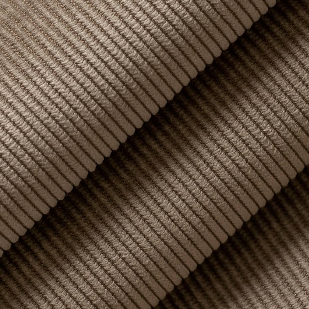 D3891 Plain & Solid,Small Scale,Stripe Mushroom Brown Charlotte Fabrics