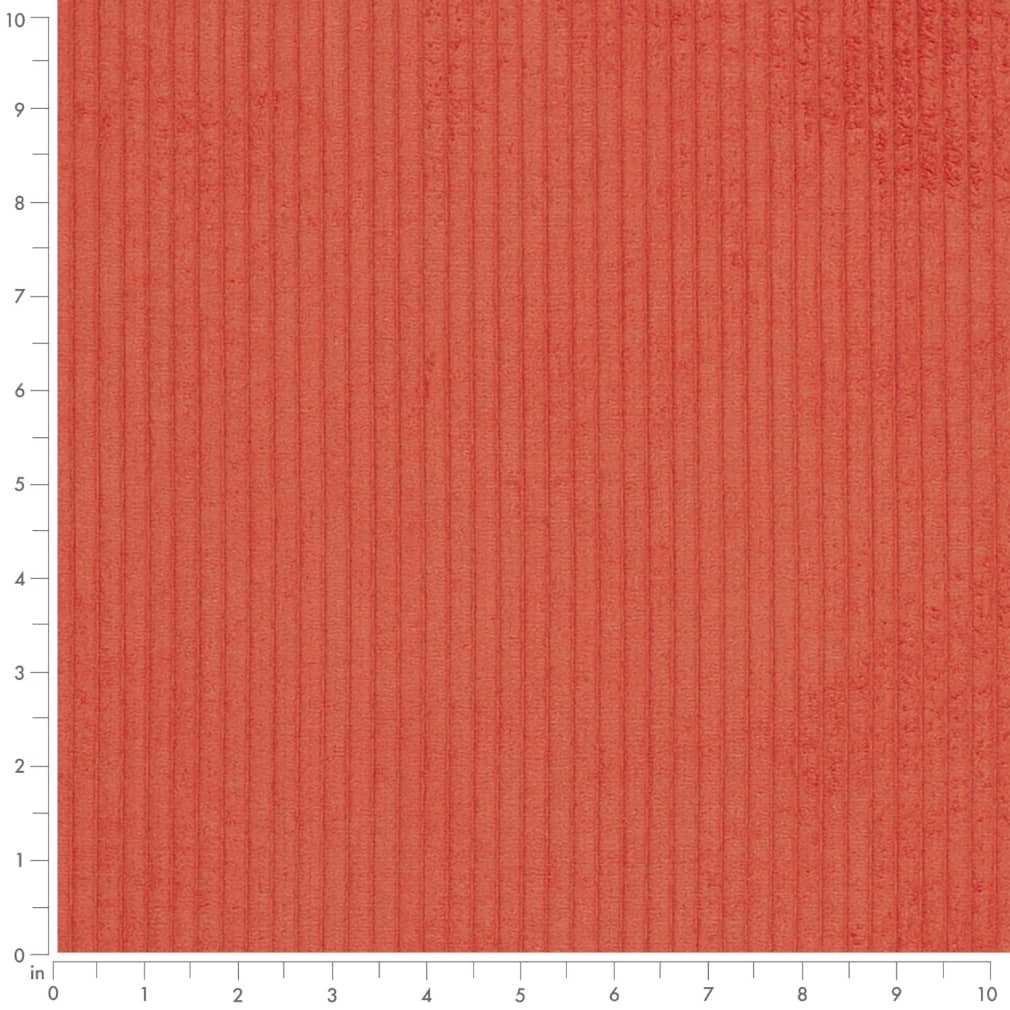 D3904 Plain & Solid,Small Scale,Stripe Marmalade Orange & Rust Charlotte Fabrics