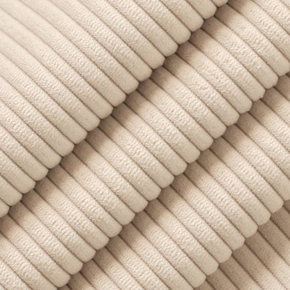 D3911 Plain & Solid,Small Scale,Stripe Parchment Beige & Taupe Charlotte Fabrics
