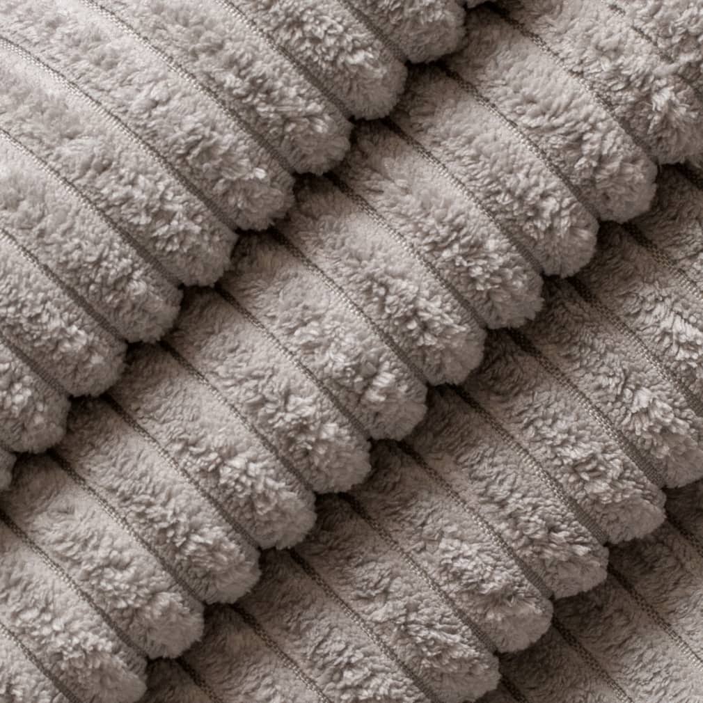 D3919 Plain & Solid,Stripe Fossil Grey & Silver Charlotte Fabrics