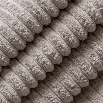 D3919 Plain & Solid,Stripe Fossil Grey & Silver Charlotte Fabrics