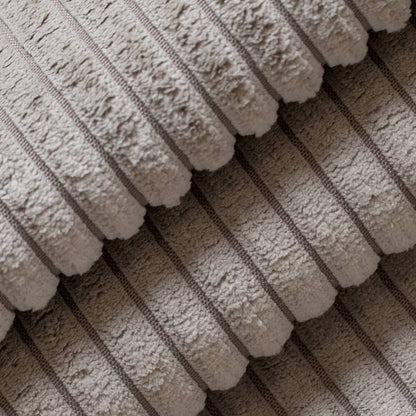 D3925 Plain & Solid,Stripe Mink Grey & Silver Charlotte Fabrics