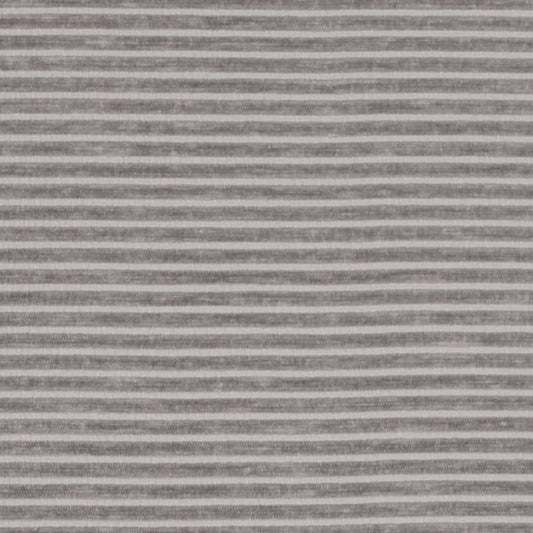D3933 Plain & Solid,Stripe Grey & Silver Charlotte Fabrics Chenille