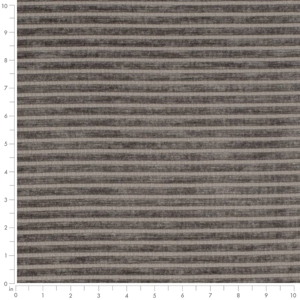 D3934 Plain & Solid,Stripe Graphite Grey & Silver Charlotte Fabrics