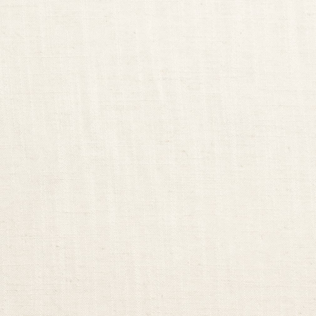 D3949 Plain & Solid White & Ivory Charlotte Fabrics Linen