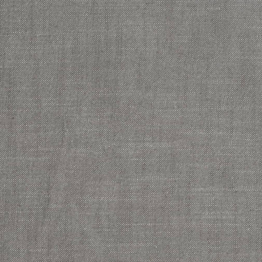 D3985 Plain & Solid Grey & Silver Charlotte Fabrics Linen