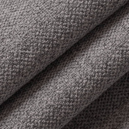 D4015 Plain & Solid Smoke Grey & Silver Charlotte Fabrics