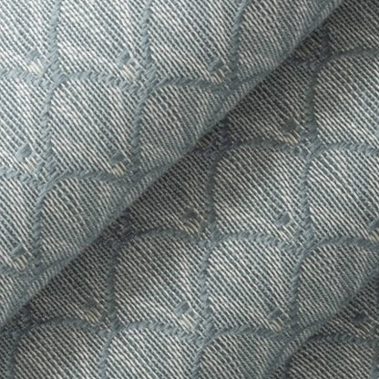 D4028 Abstract & Geometric,Small Scale Azure Annie Aqua & Teal,Blue Charlotte Fabrics