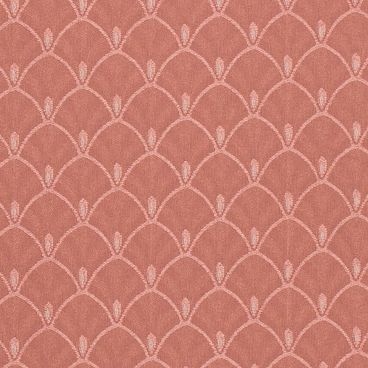 D4032 Abstract & Geometric Rose Olivia Coral & Peach,Pink Charlotte Fabrics