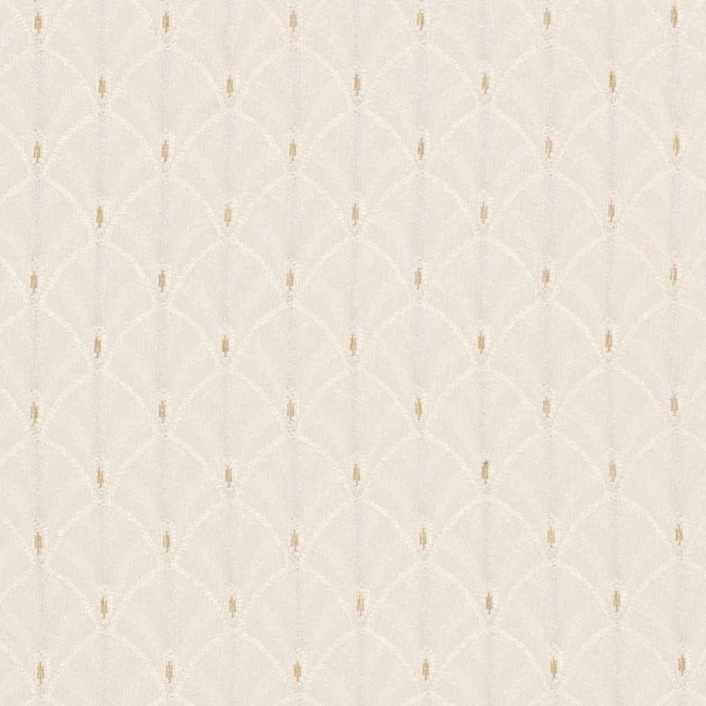 D4034 Abstract & Geometric Ivory Olivia White & Ivory Charlotte Fabrics