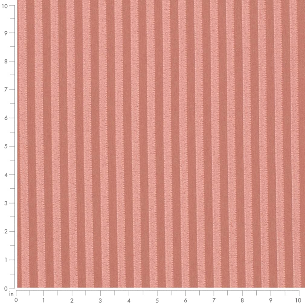 D4040 Small Scale,Stripe Rose Polly Coral & Peach,Pink Charlotte Fabrics