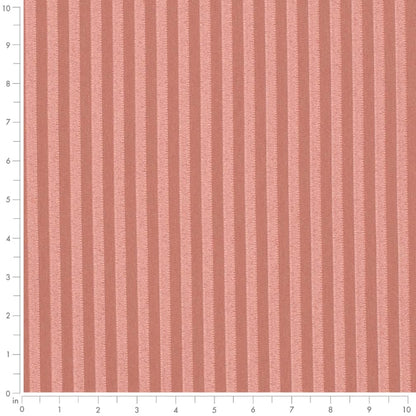 D4040 Small Scale,Stripe Rose Polly Coral & Peach,Pink Charlotte Fabrics