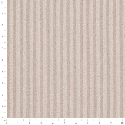 D4046 Small Scale,Stripe Taupe Polly Beige & Taupe Charlotte Fabrics