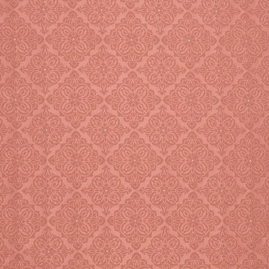 D4048 Damask,Diamonds Coral & Peach,Pink Charlotte Fabrics Woven Patterns
