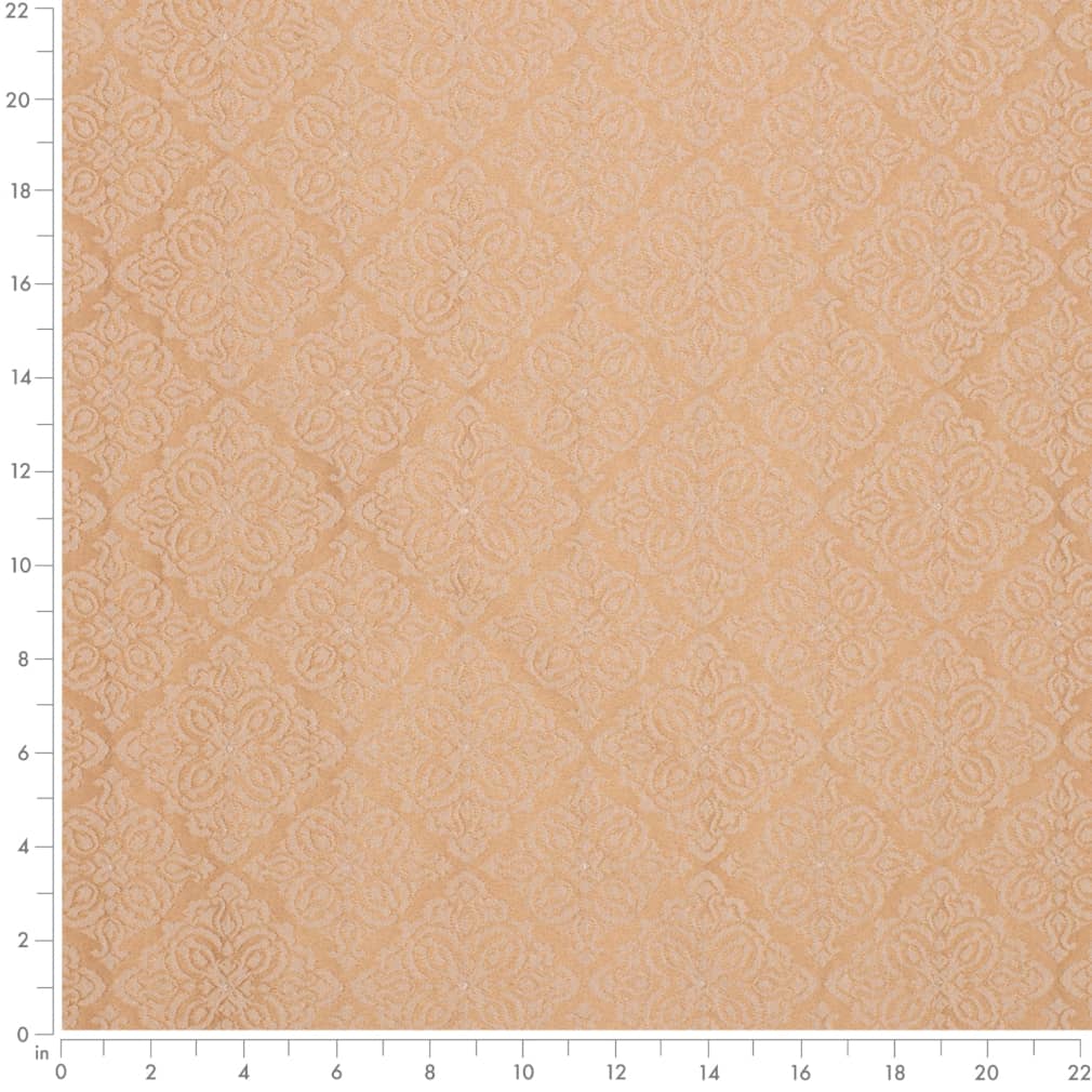 D4049 Damask,Diamonds Honey Elsa Gold & Yellow Charlotte Fabrics