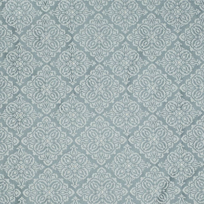 D4051 Damask,Diamonds Azure Elsa Aqua & Teal,Blue Charlotte Fabrics
