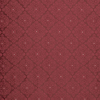 D4052 Damask,Diamonds Garnet Elsa Red & Burgundy Charlotte Fabrics