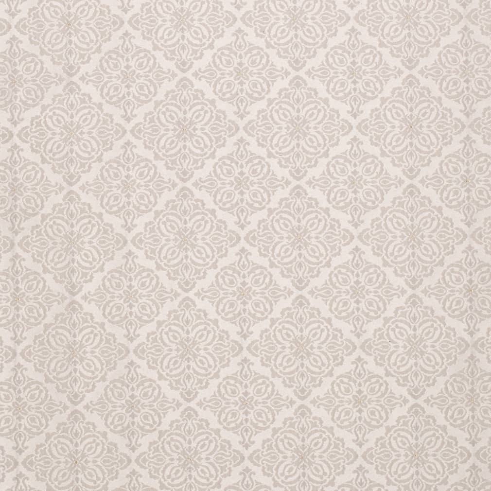 D4054 Damask,Diamonds Taupe Elsa Beige & Taupe Charlotte Fabrics