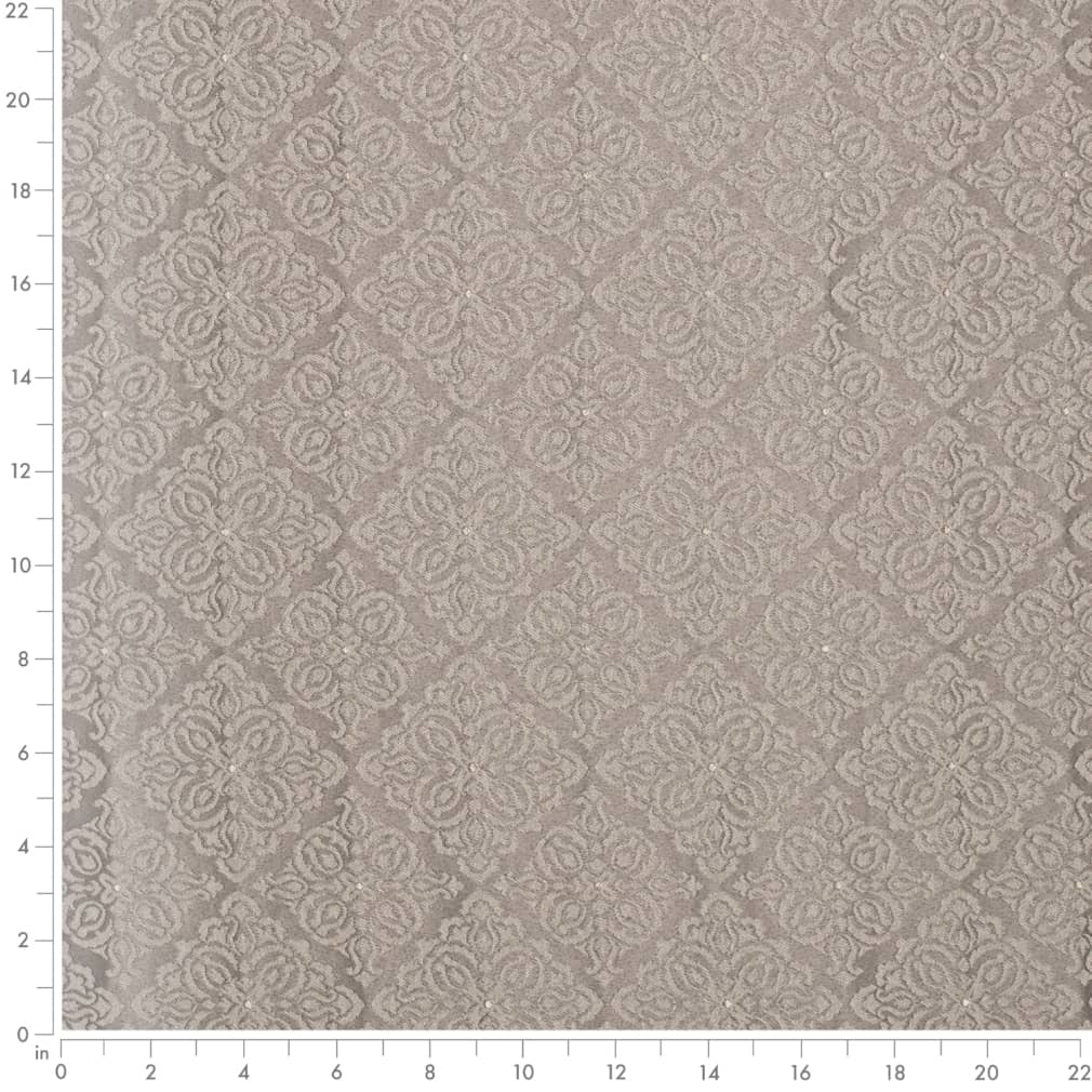 D4055 Damask,Diamonds Sage Elsa Green Charlotte Fabrics