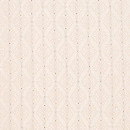 D4058 Diamonds Ivory Lily White & Ivory Charlotte Fabrics