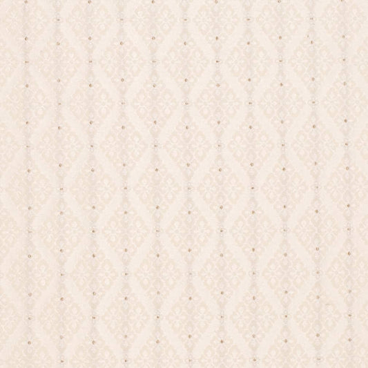 D4058 Diamonds Ivory Lily White & Ivory Charlotte Fabrics