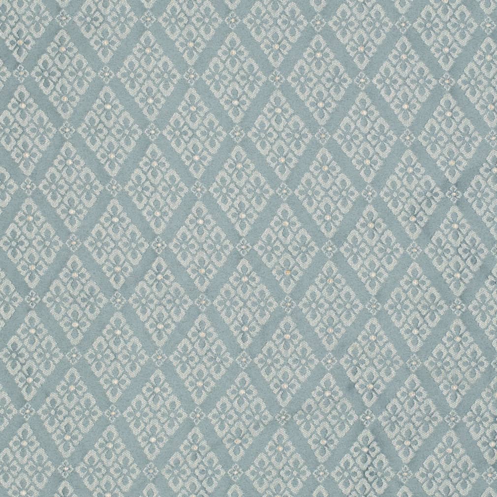 D4061 Diamonds Azure Lily Aqua & Teal,Blue Charlotte Fabrics