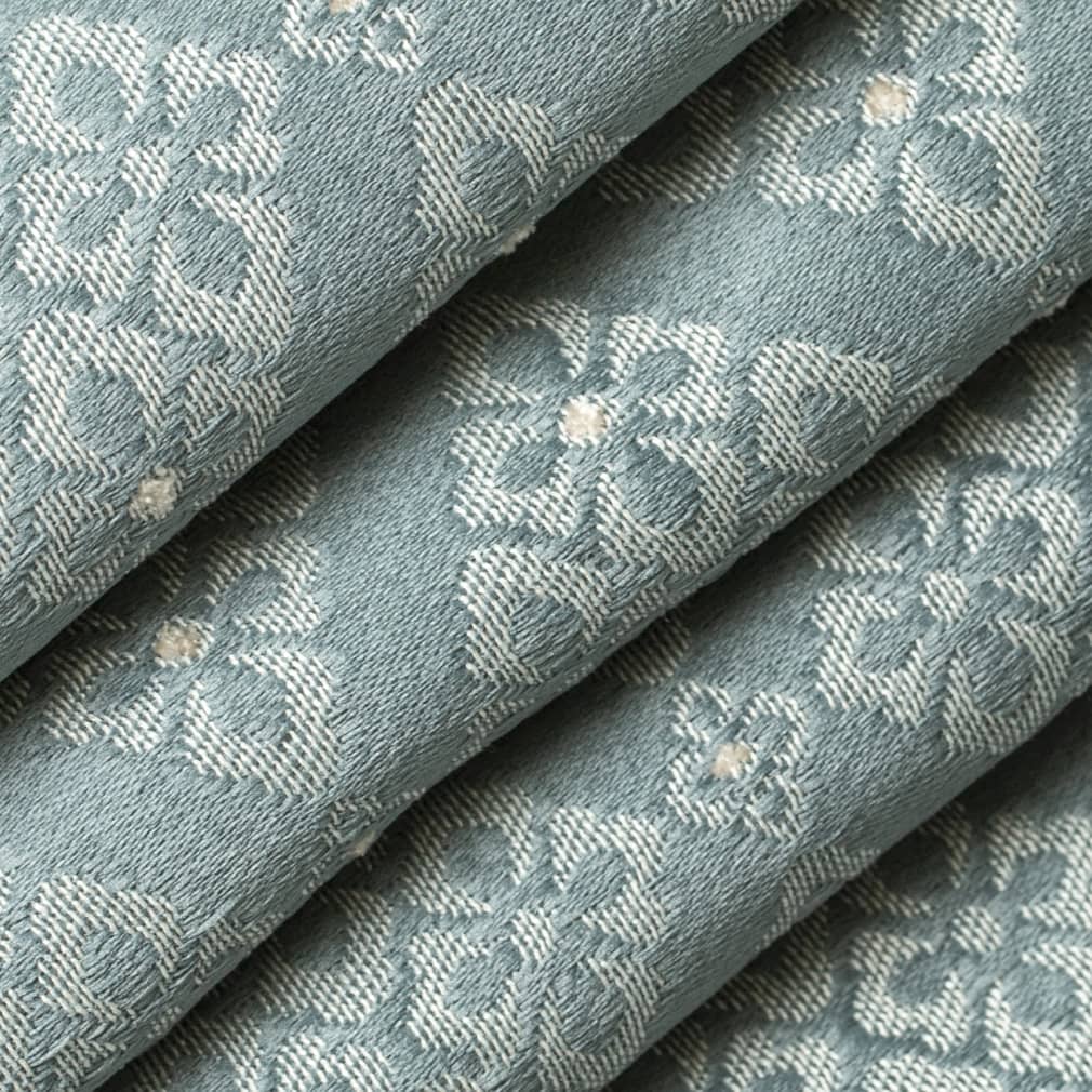 D4061 Diamonds Azure Lily Aqua & Teal,Blue Charlotte Fabrics