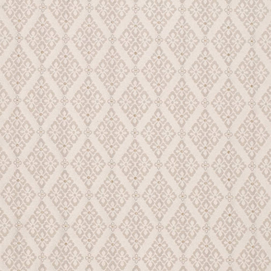 D4062 Diamonds Taupe Lily Beige & Taupe Charlotte Fabrics