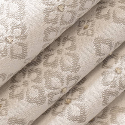 D4062 Diamonds Taupe Lily Beige & Taupe Charlotte Fabrics