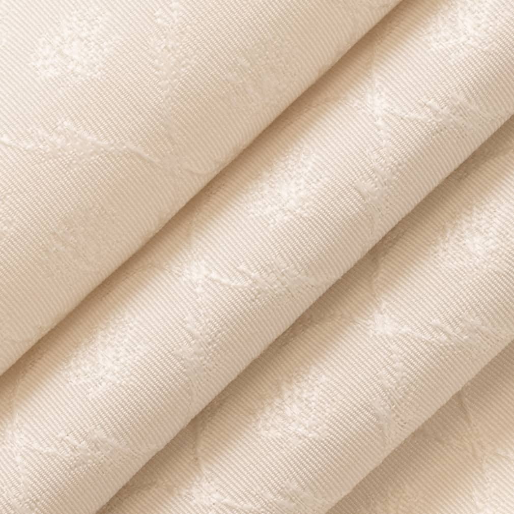D4066 Abstract & Geometric Ivory Nina White & Ivory Charlotte Fabrics